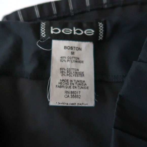 Bebe Yk2 Mini Skirt with Belt and Stripes - Picture 3 of 7